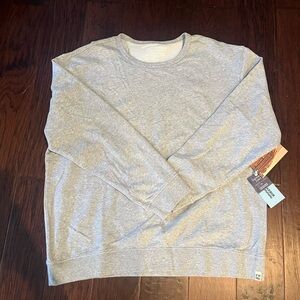 NWT Fair harbor The Saltaire Crewneck Gray 2X
